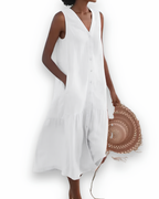 Zomerjurk Dames Casual Midi | Luchtig en Comfortabel