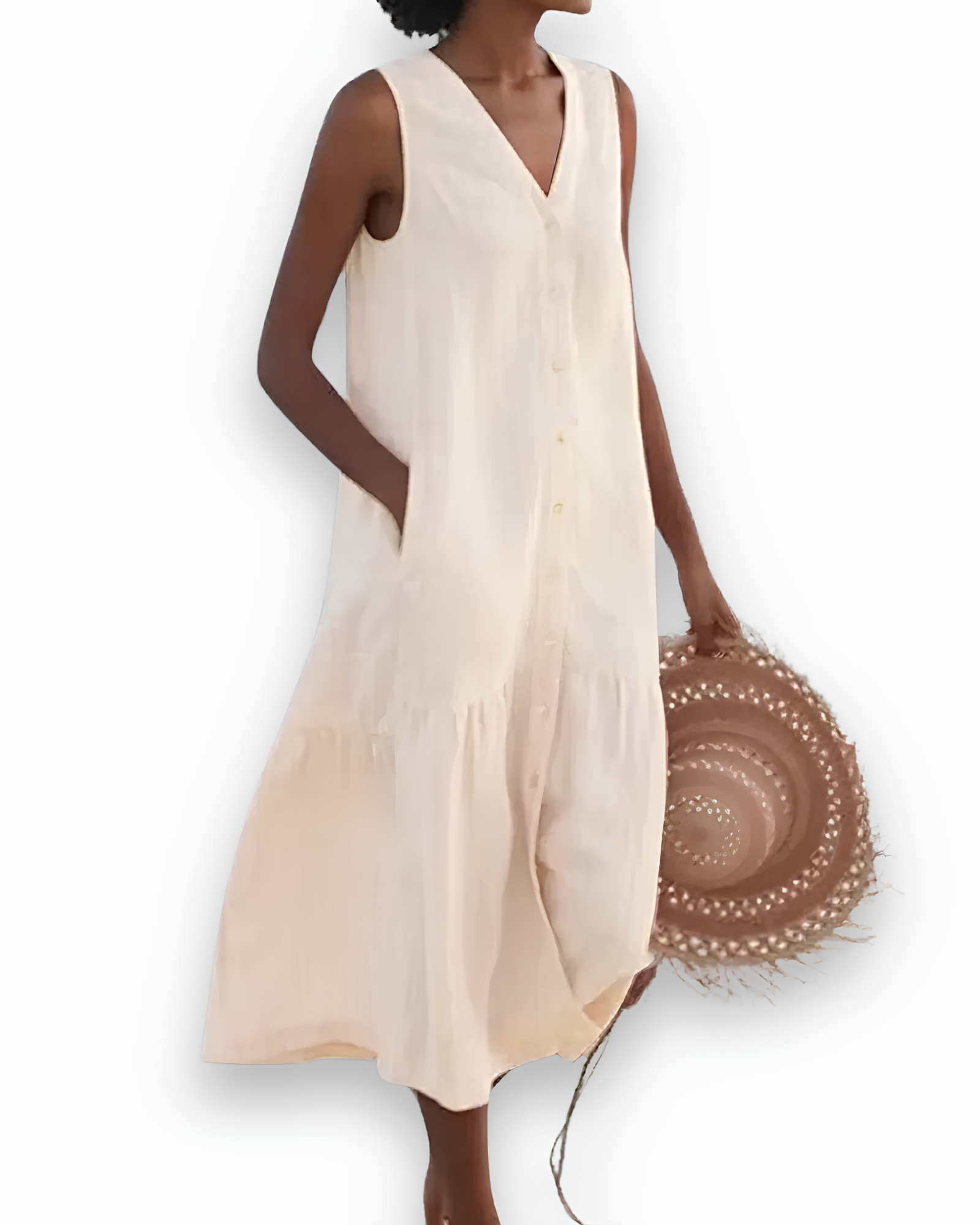 Zomerjurk Dames Casual Midi | Luchtig en Comfortabel