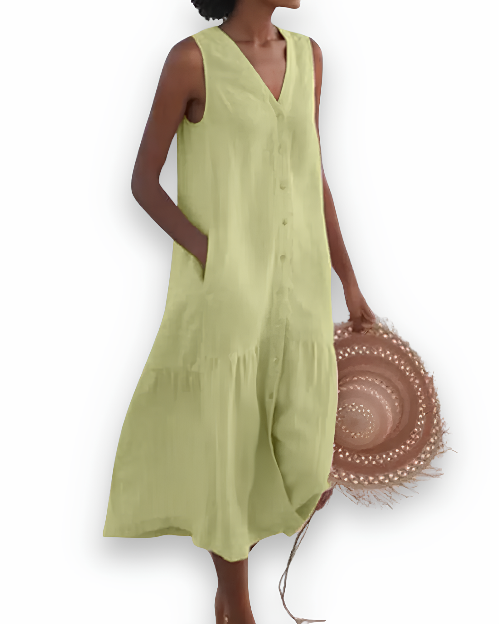 Zomerjurk Dames Casual Midi | Luchtig en Comfortabel