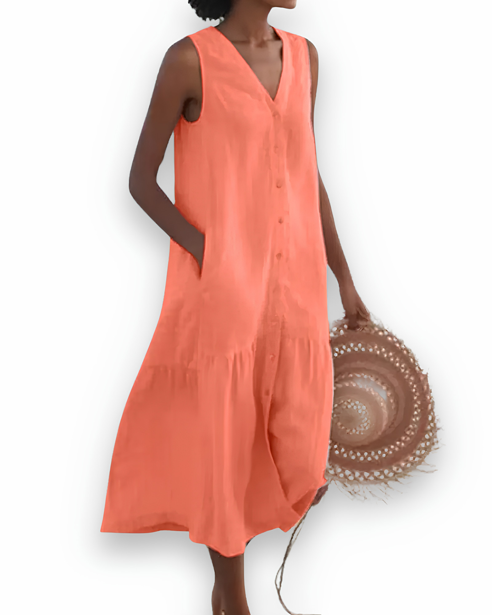 Zomerjurk Dames Casual Midi | Luchtig en Comfortabel