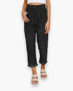 Losvallende damesbroek met hoge taille | Casual en luchtig