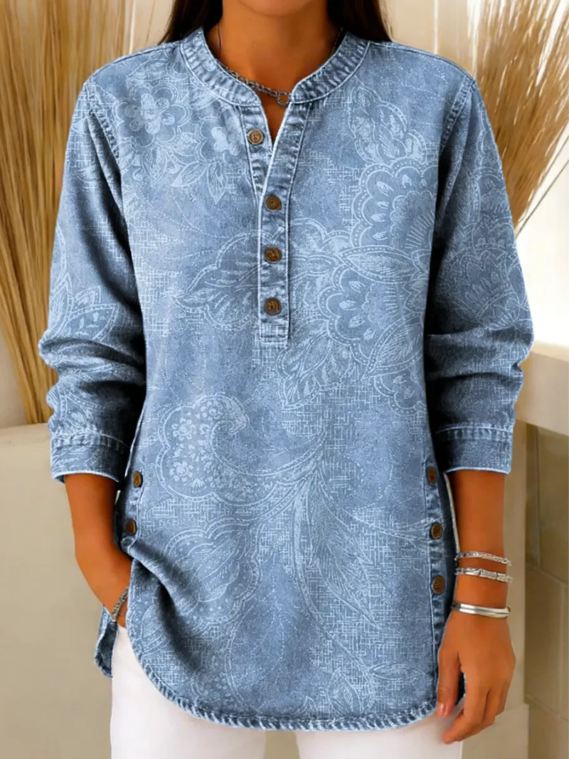 Livia – Blouse met knopen