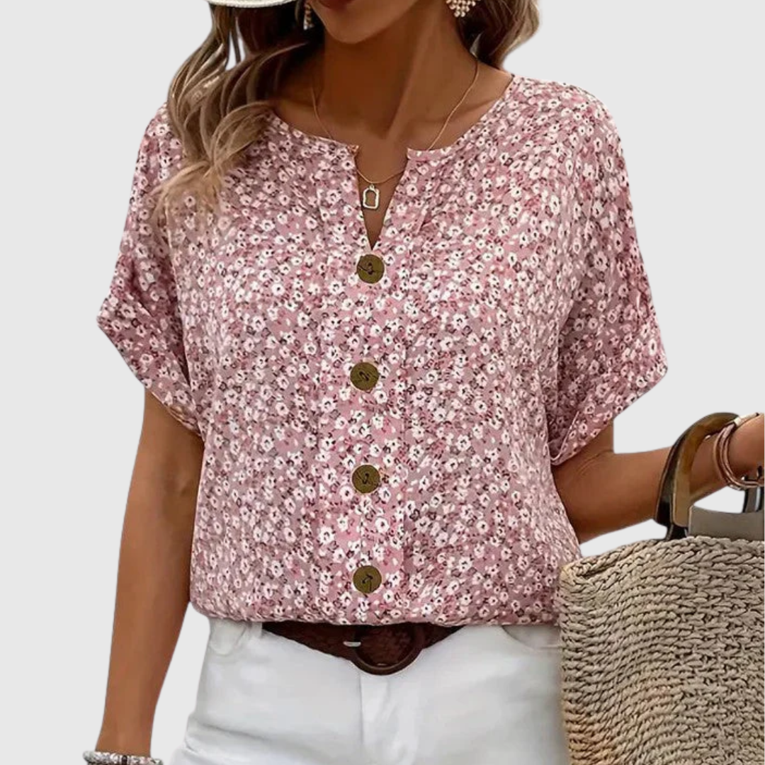 Sabine - Elegante Bloemenhuid voor de Zomer