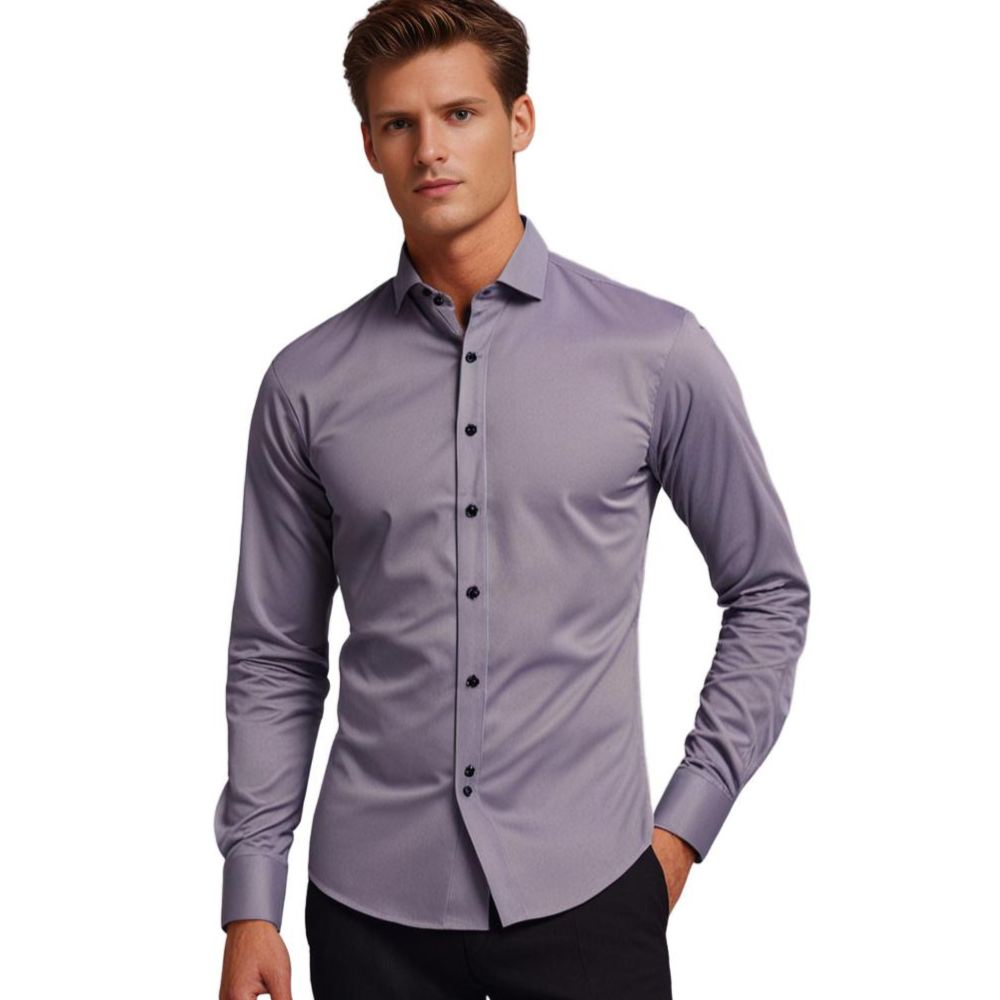 Liam - Overhemd heren stretch