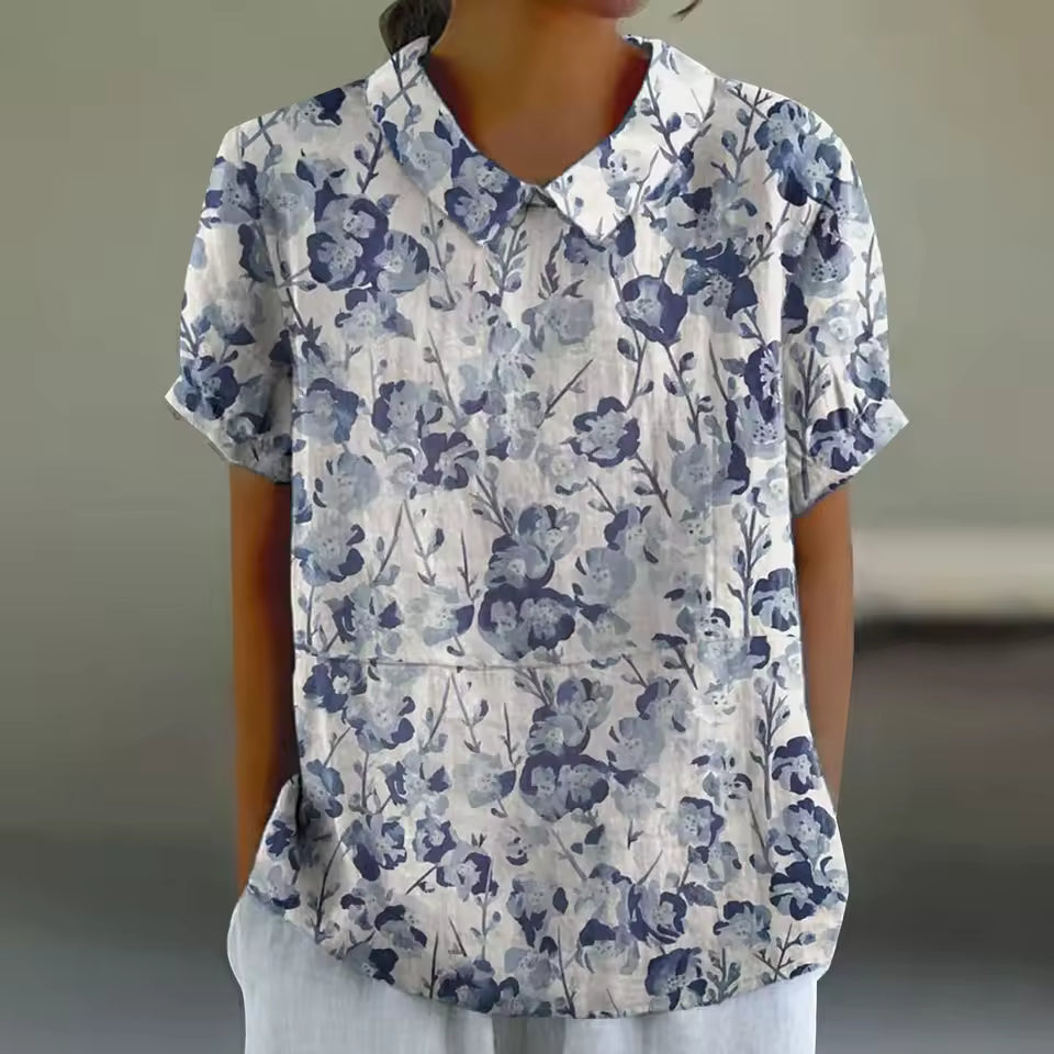 Julie | Bloemen Print Blouse - Luchtig en Stijlvol