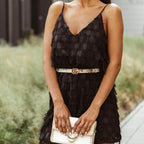 Wendy - Trendy Franje Jurk
