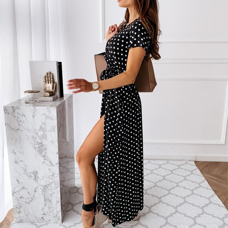 Bianca - Elegante Maxi Jurk