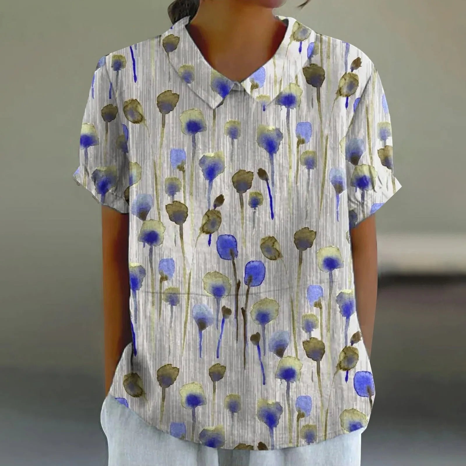 Lynn | Bloemen Print Blouse - Luchtig en Stijlvol