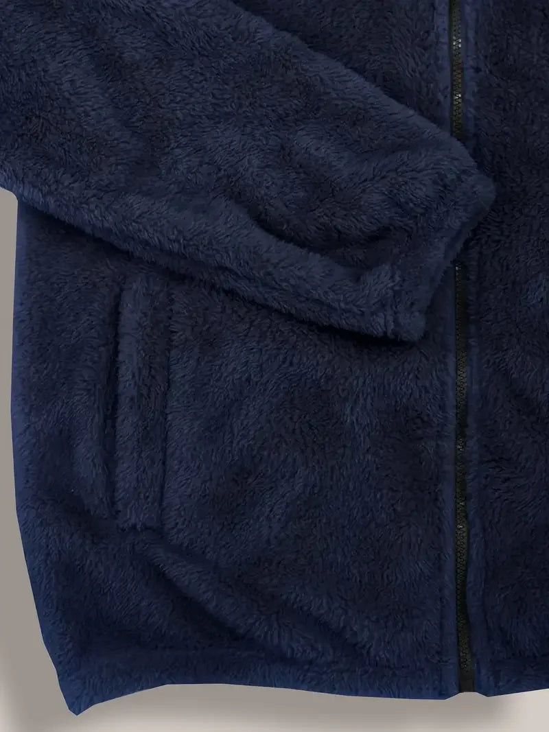Lucas | Fleece Met Capuchon Jas