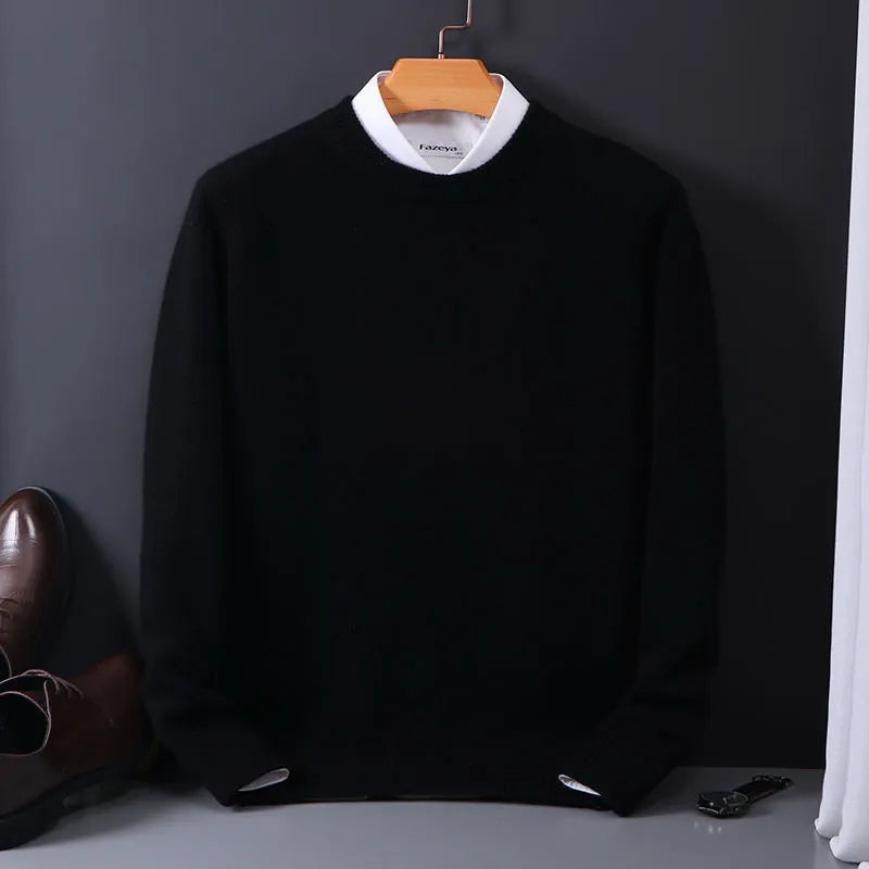 Heren Elegante Trui Luxe Premium Verfijnd