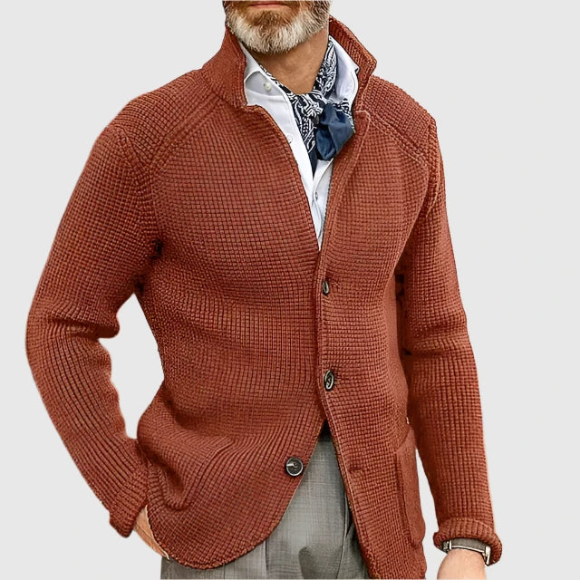 James | Cardigan Gebreid Tijdloos Heren - Stijl Voor Elk Seizoen