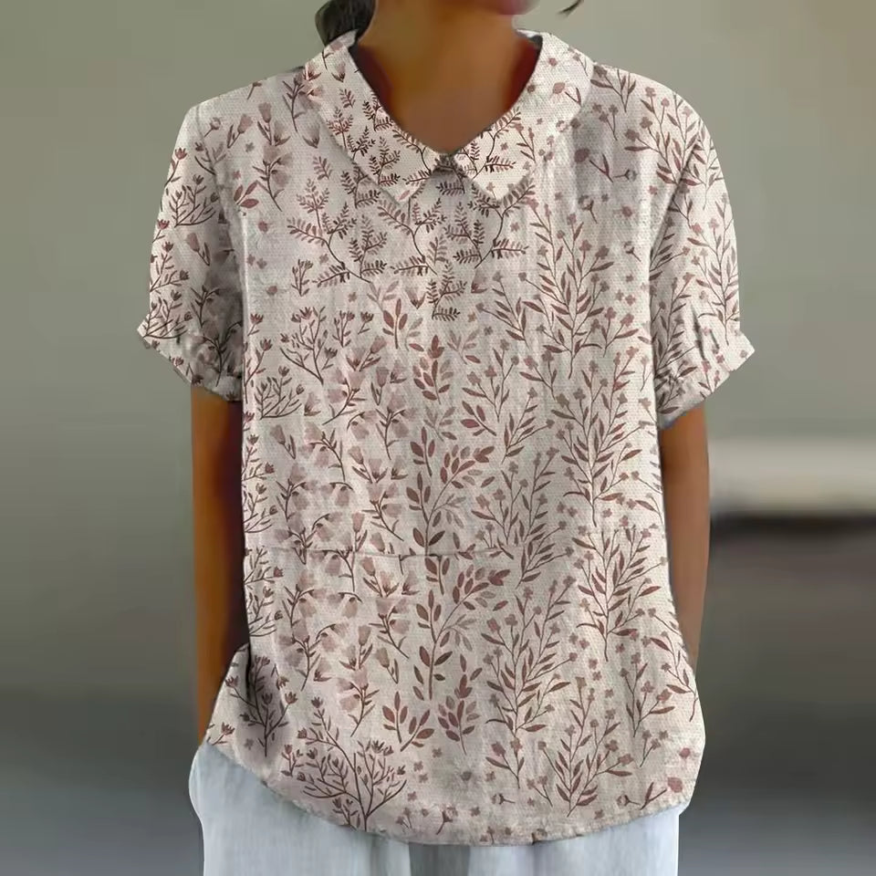 Fay | Bloemen Print Blouse - Luchtig en Stijlvol
