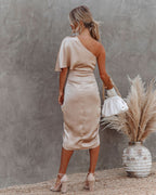 Miranda - Elegante Satijnen Jurk
