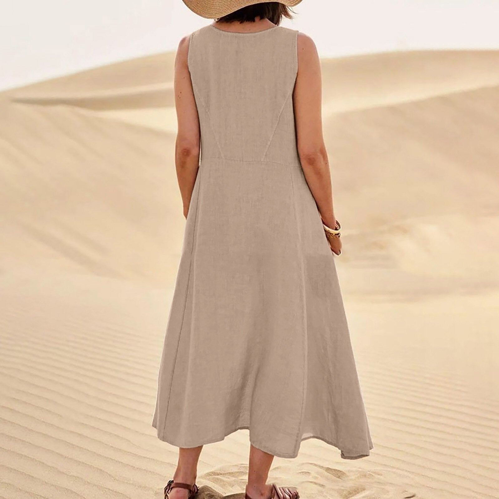 Marieke - Luchtige Maxi Jurk