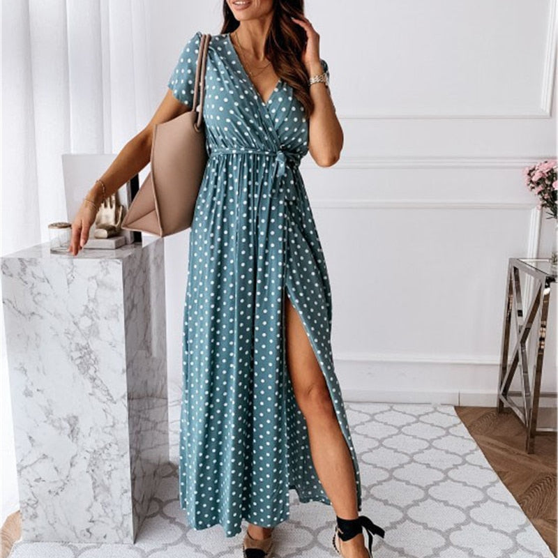 Bianca - Elegante Maxi Jurk
