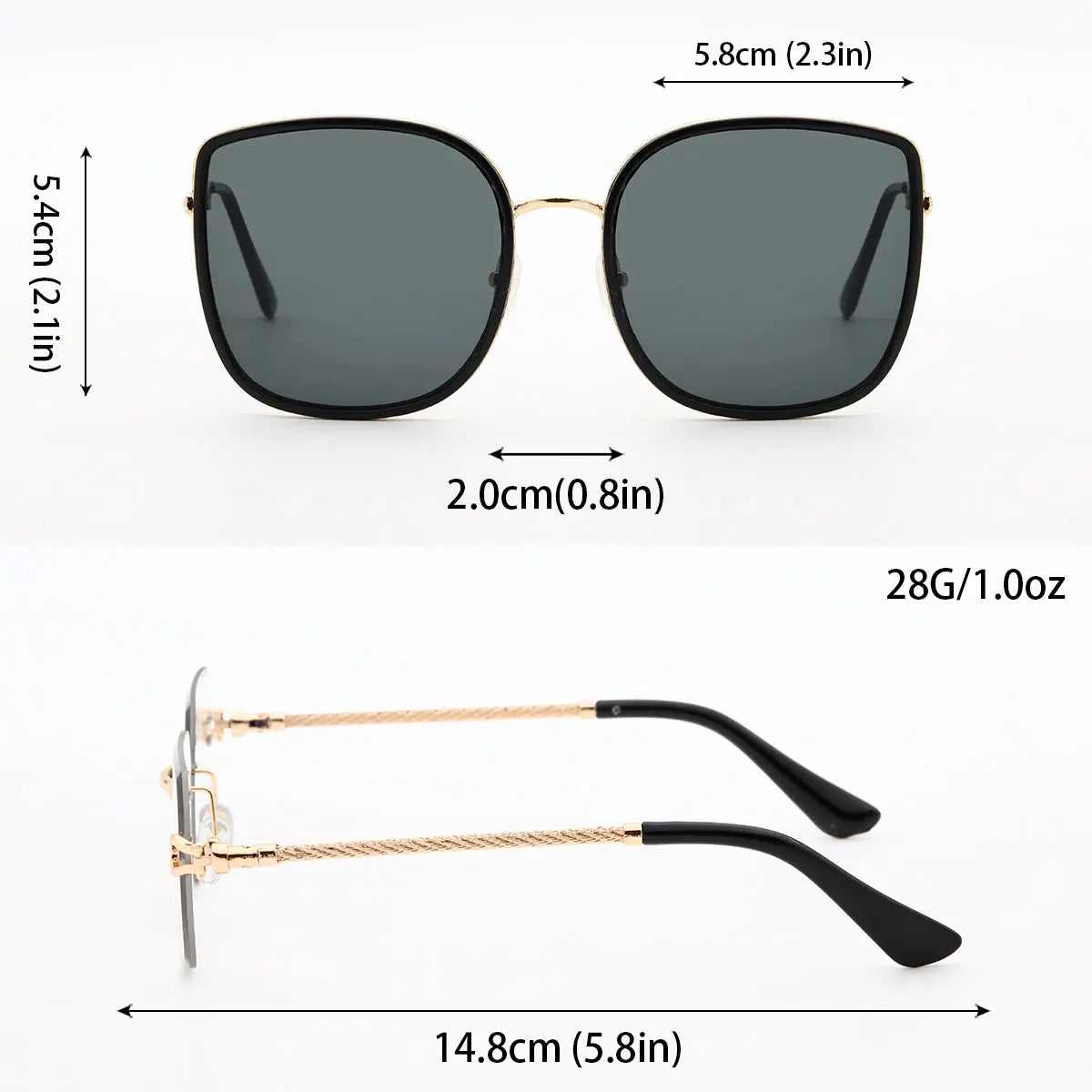 Mia | Retro Trendy zonnebril