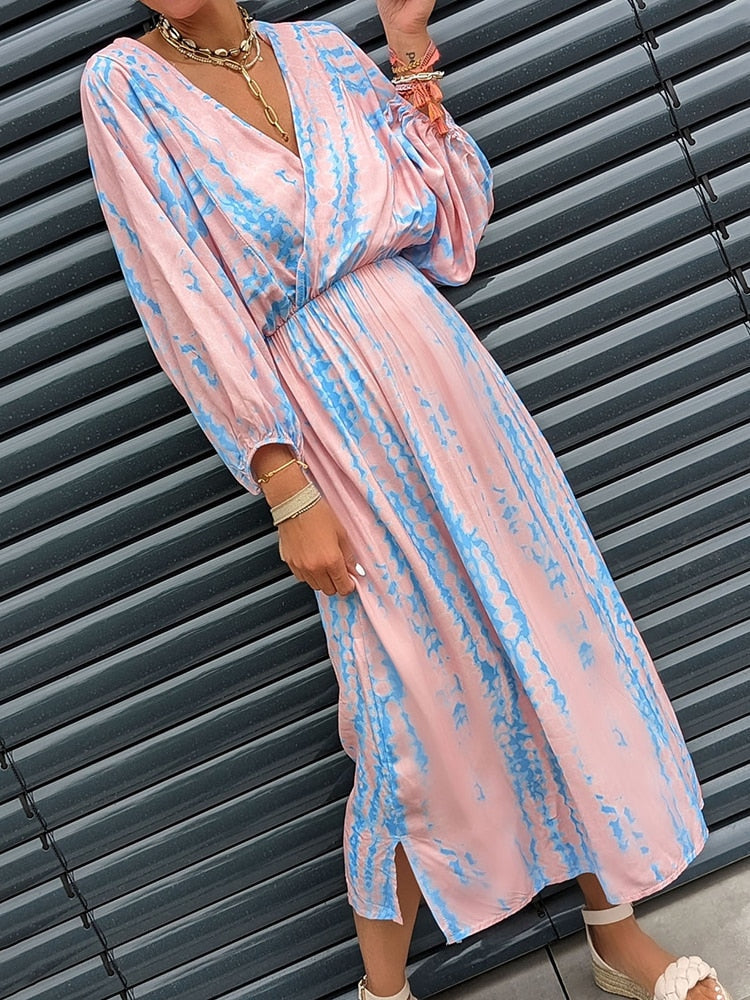Ingrid - Elegante Midi Jurk