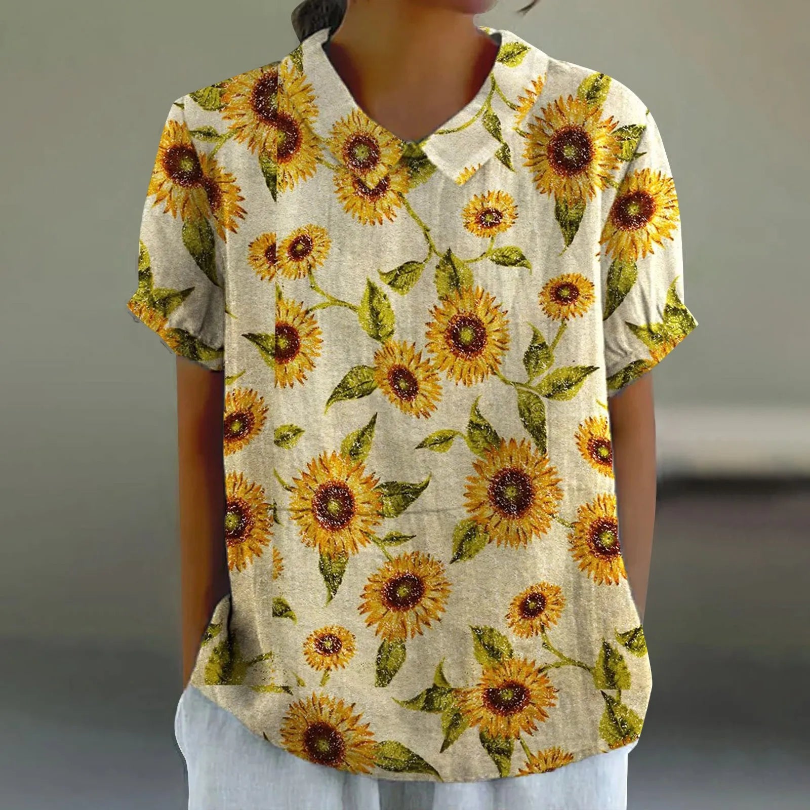 Liv | Bloemen Print Blouse - Luchtig en Stijlvol
