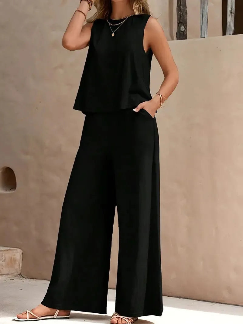 Danielle™ Mouwloos Twee-Delig Set