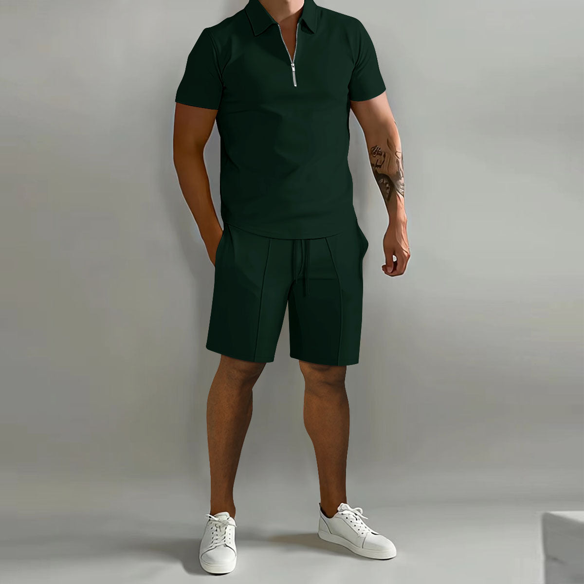 Gerry - Polo- En Korte Broek Set Heren