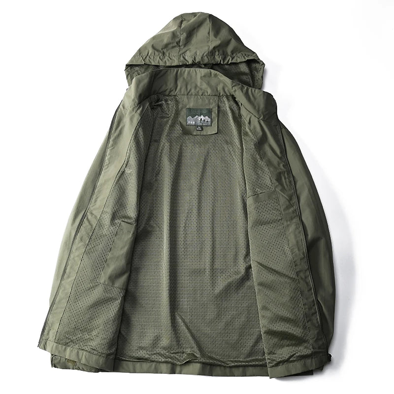Jesse | Windbreaker Militaire Jas