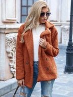 Lisa - Warme teddy jas dames