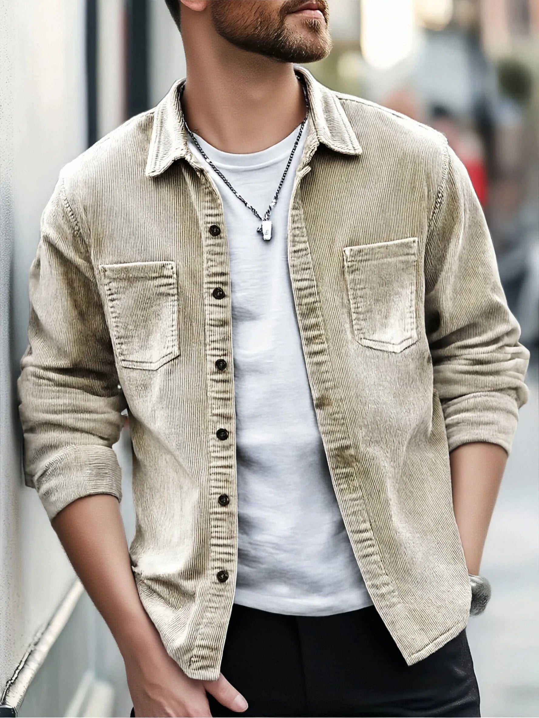 Finn | Casual Corduroy Jas