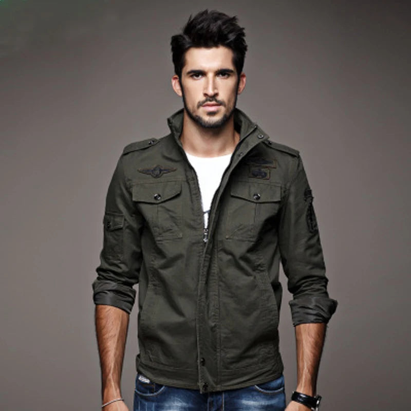 Pim | Casual Militaire Jas