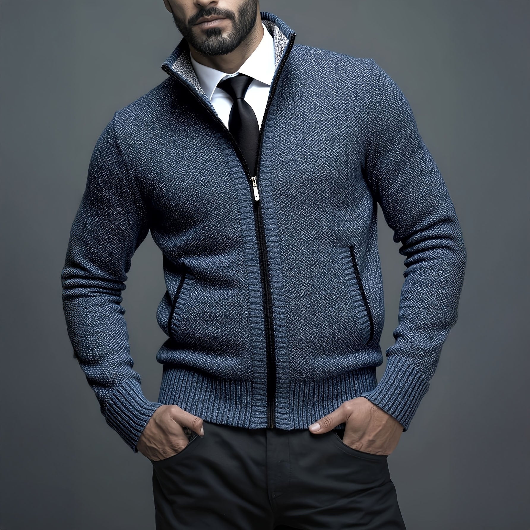 Sam | Luxe Heren Vest - Elegant In De Lente