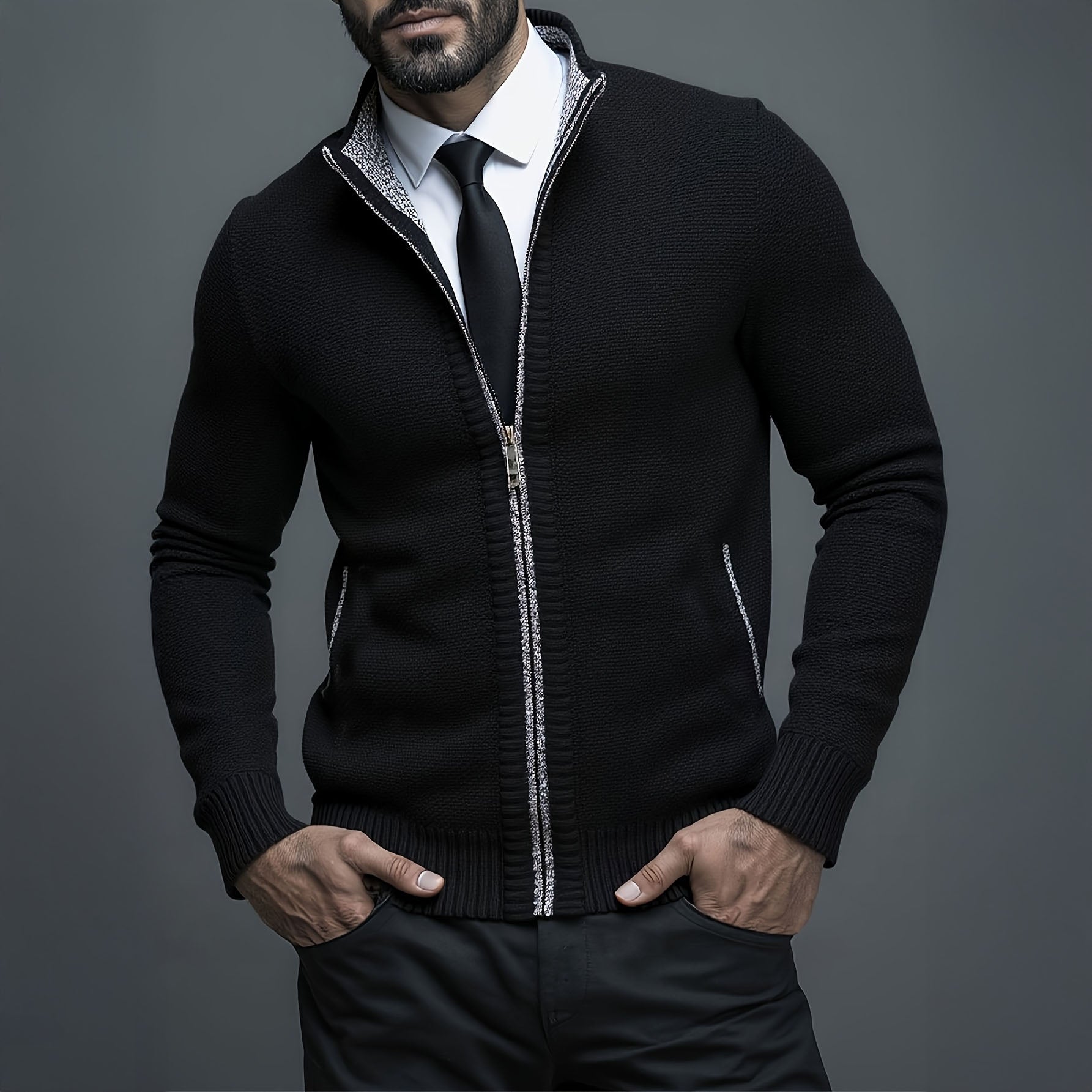 Sam | Luxe Heren Vest - Elegant In De Lente