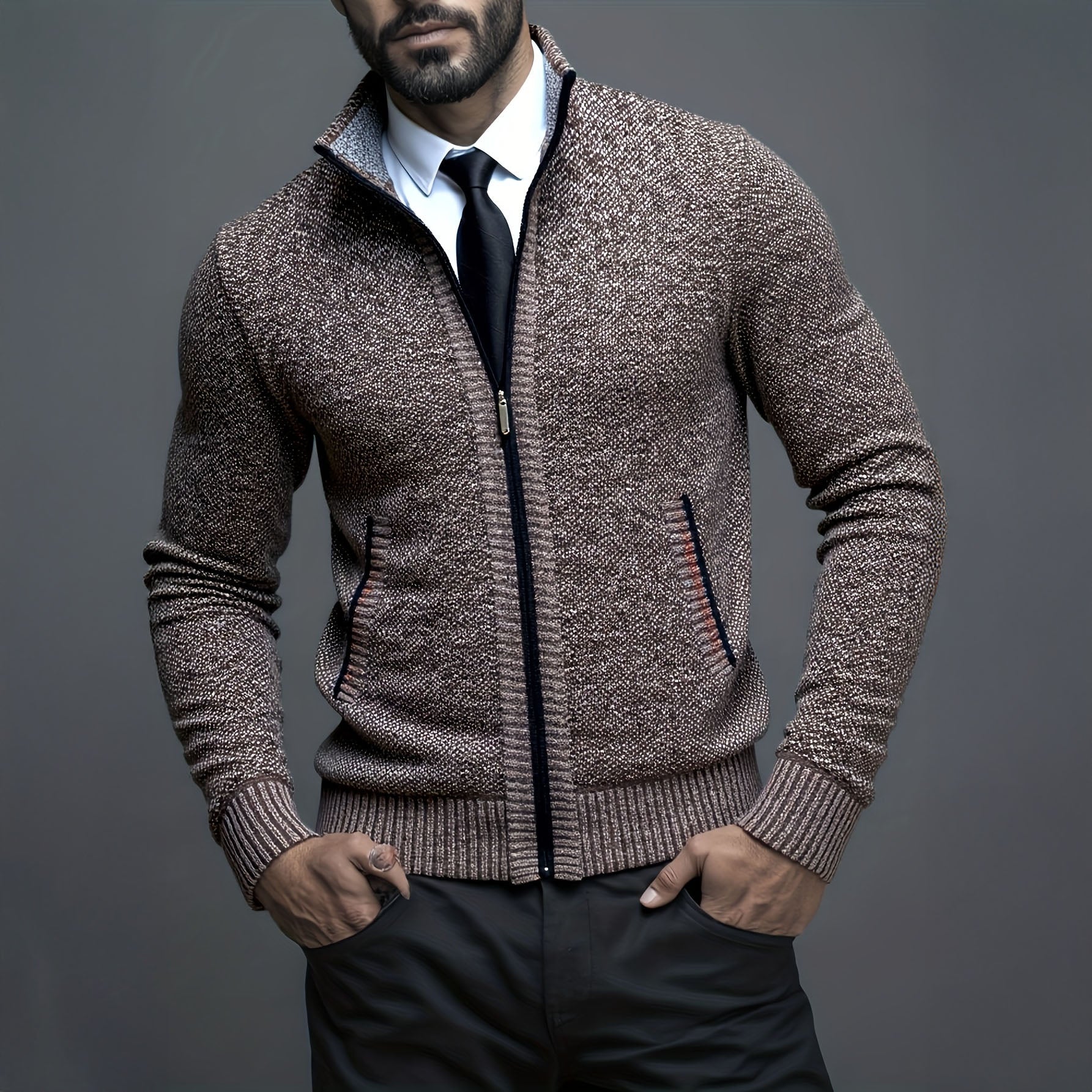 Sam | Luxe Heren Vest - Elegant In De Lente