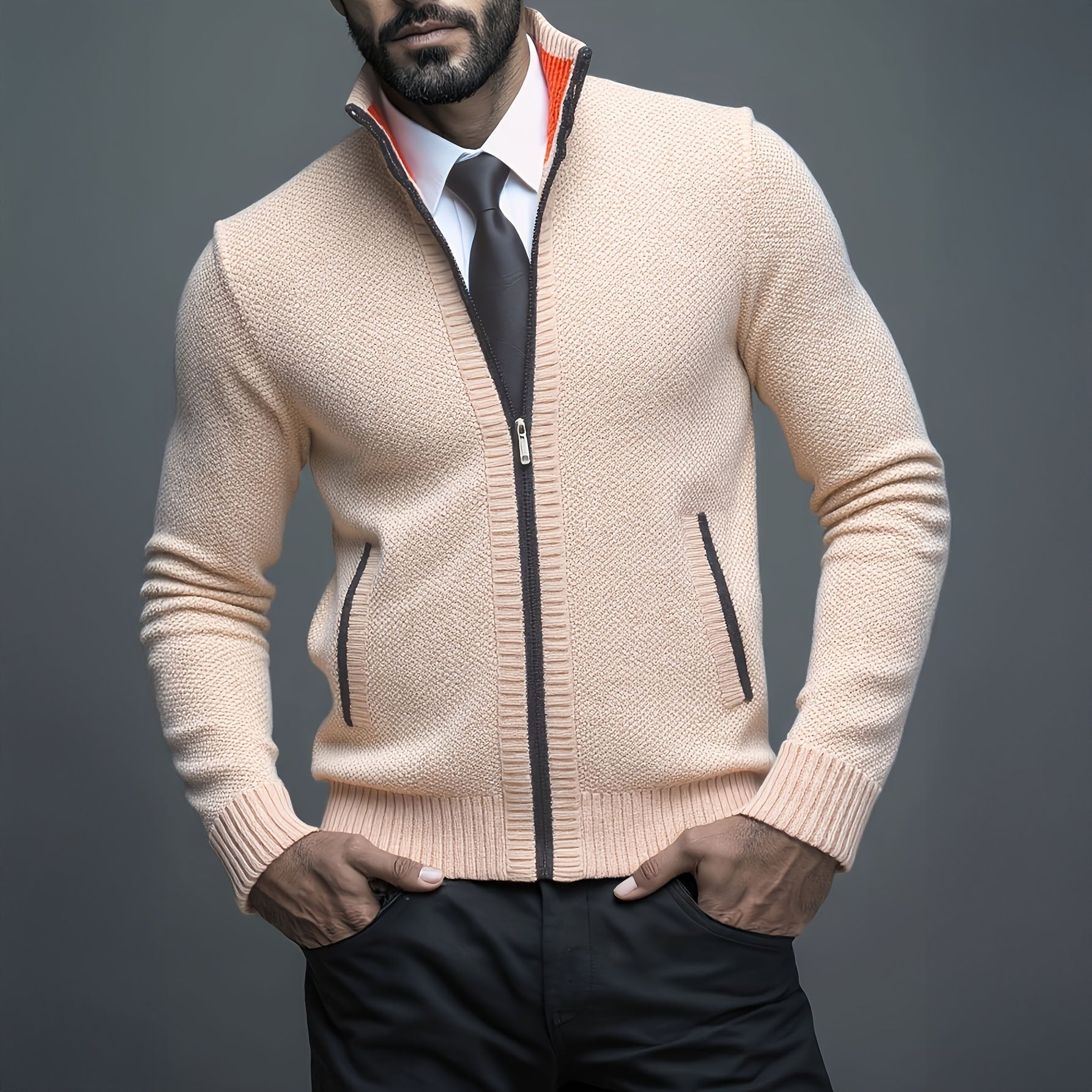 Sam | Luxe Heren Vest - Elegant In De Lente