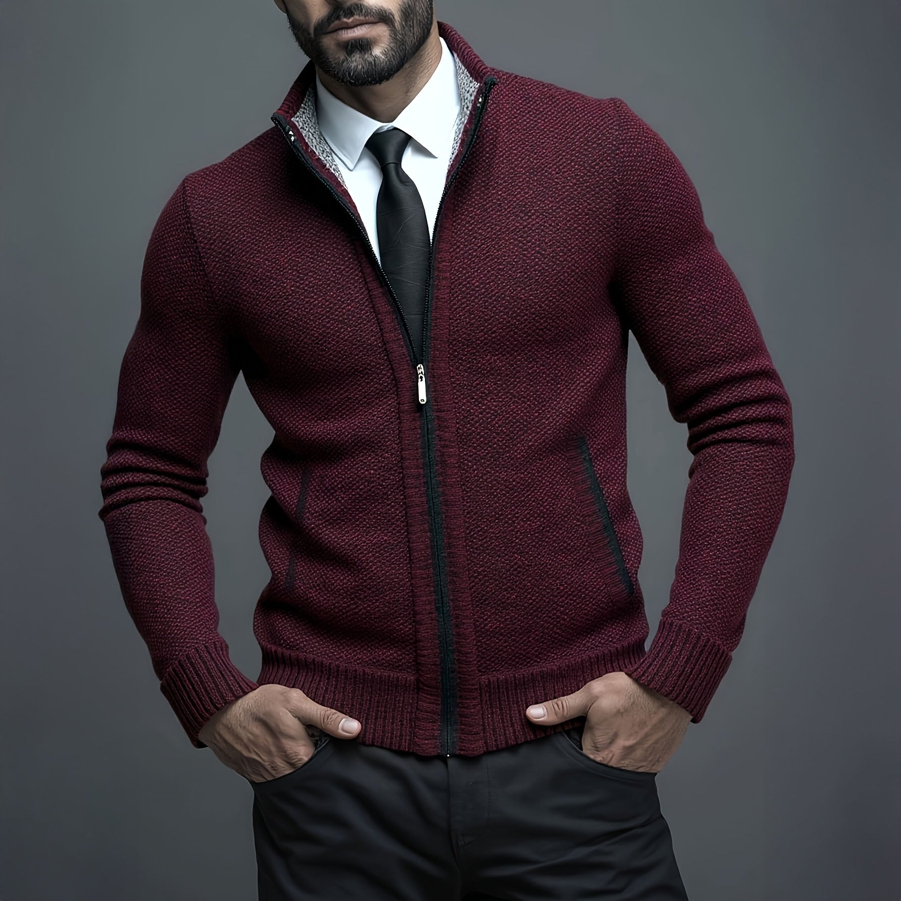 Sam | Luxe Heren Vest - Elegant In De Lente