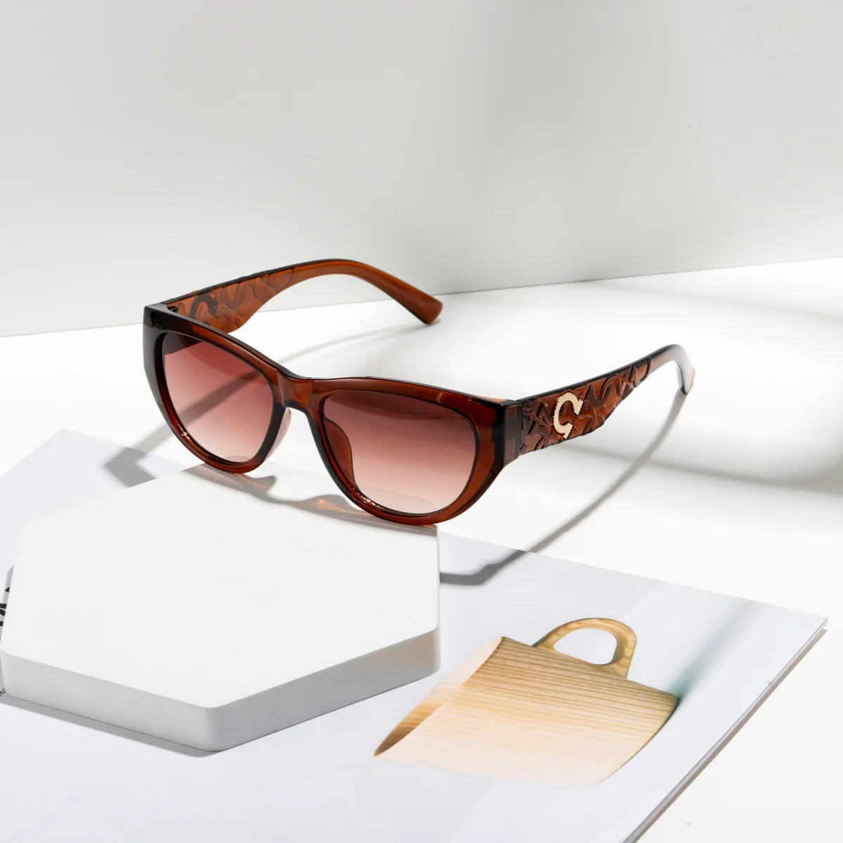 Lynn | Ovale Retro zonnebril