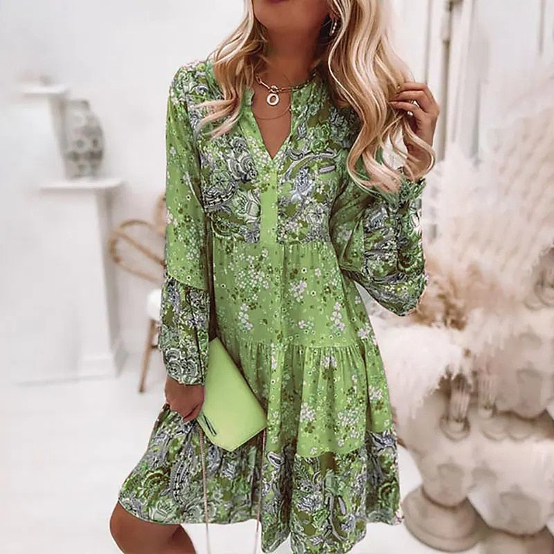 Monique - Stijlvolle Boho Jurk