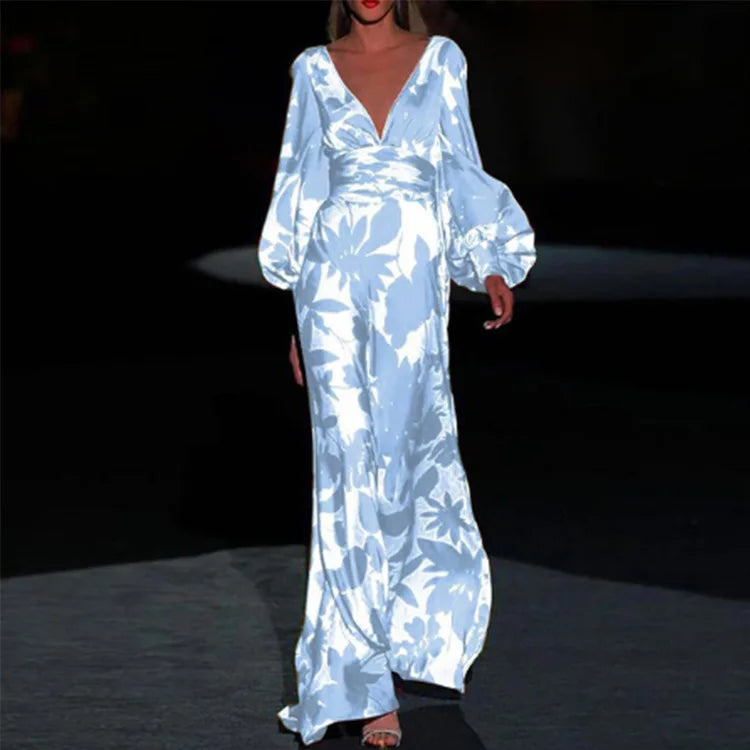 Diana - Stijlvolle V-Hals Jurk Voor Een Vrouwelijke En Elegante Look