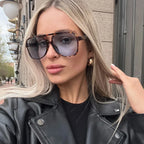 Milou | Vierkante Trendy zonnebril