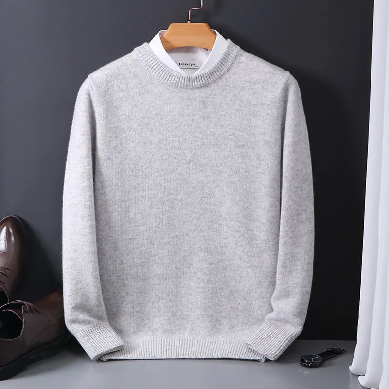 Heren Elegante Trui Luxe Premium Verfijnd
