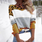 Sophie - Trui Dames Luipaardprint