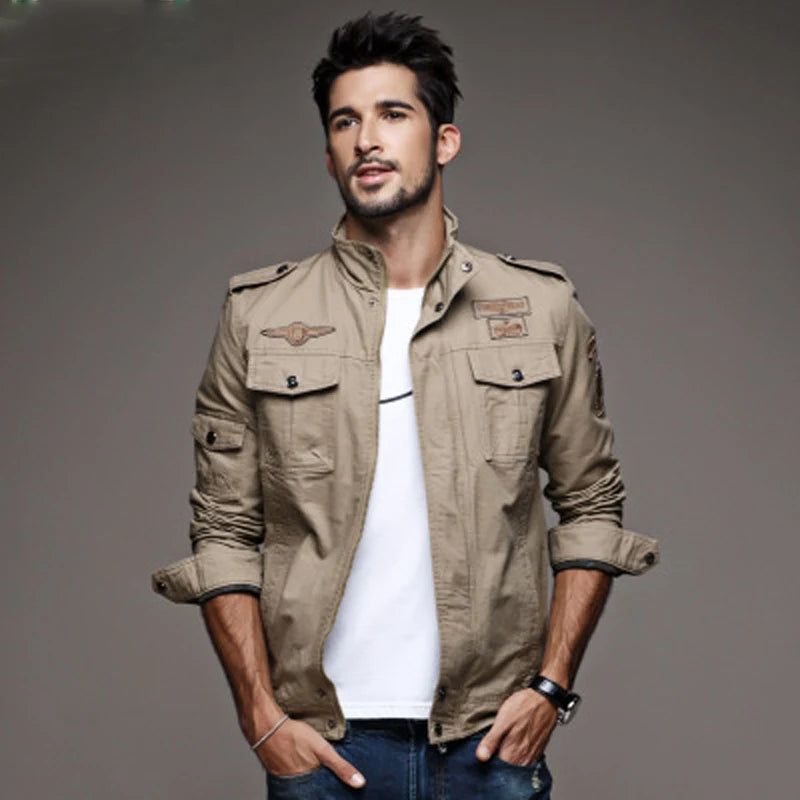 Pim | Casual Militaire Jas