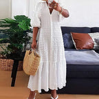 Sandra - Comfortabele Maxi Zomerjurk
