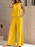 Danielle™ Mouwloos Twee-Delig Set