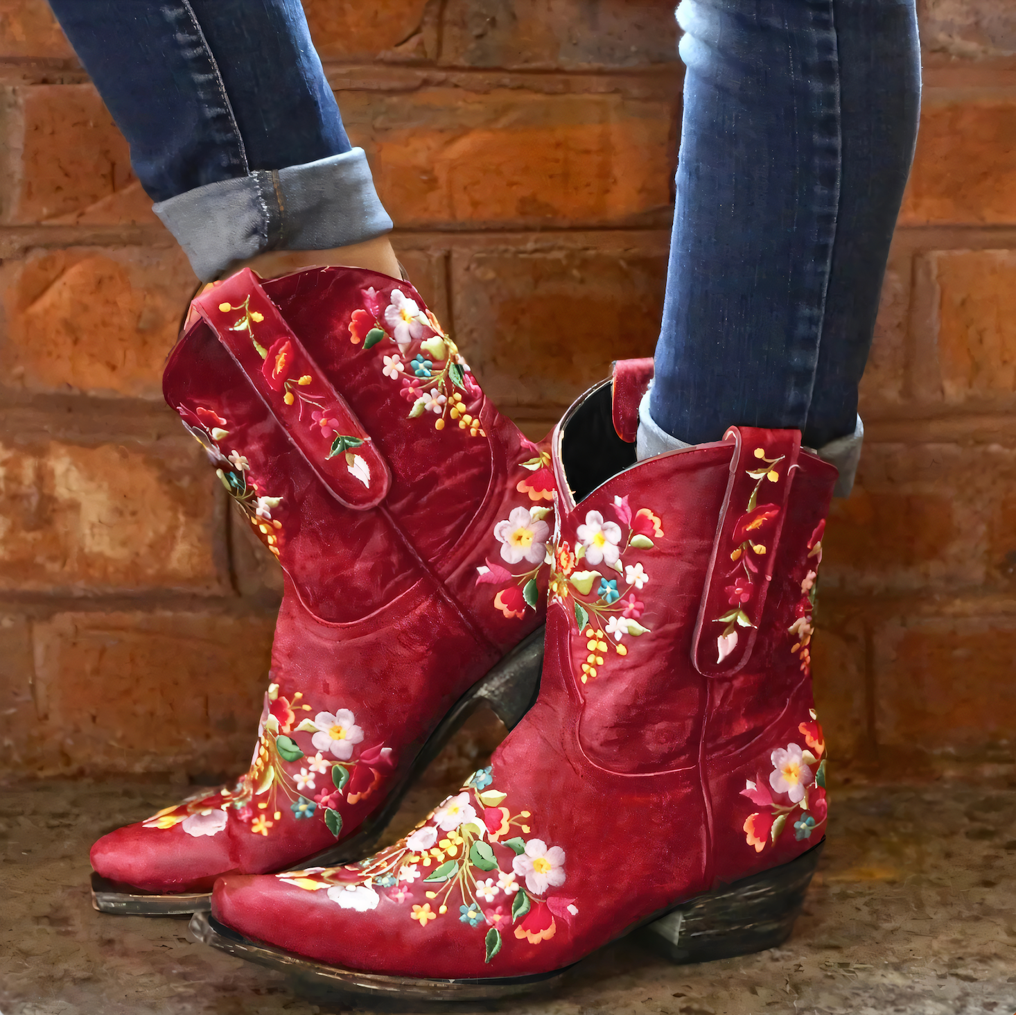 Chloé – Weerbestendige Cowgirl Laarzen In Vintage Stijl