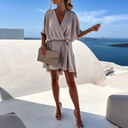 Simona - Zomerse Jurk Met Luchtige Pasvorm En Modieuze Look