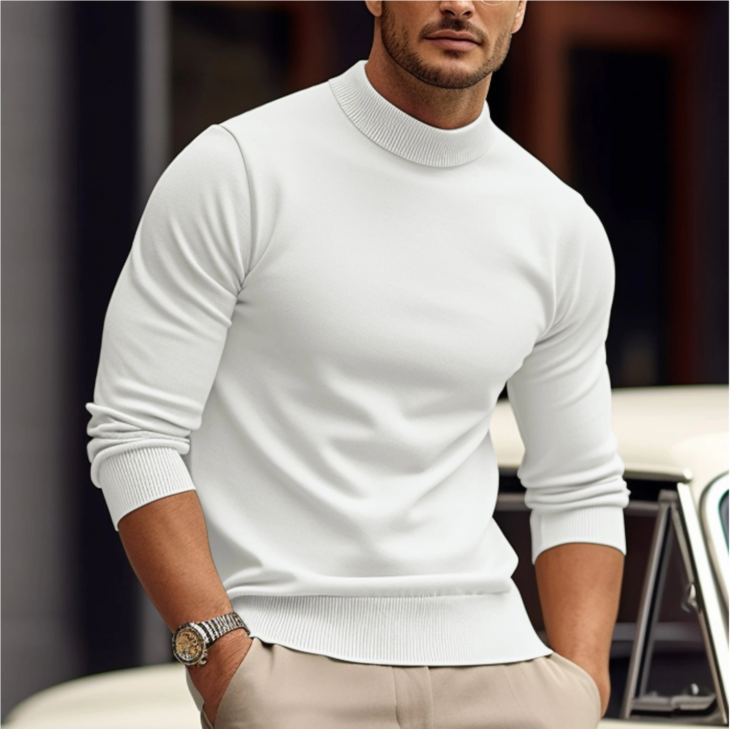 Heren Casual Trui Elegant Dagelijks Chic