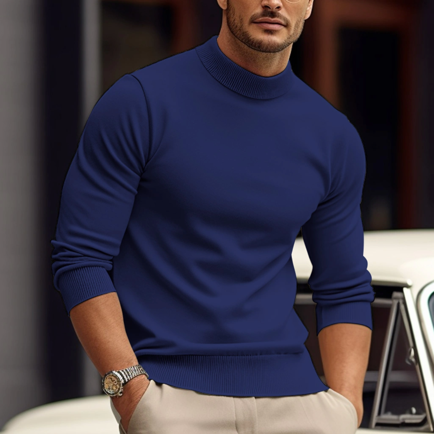 Heren Casual Trui Elegant Dagelijks Chic