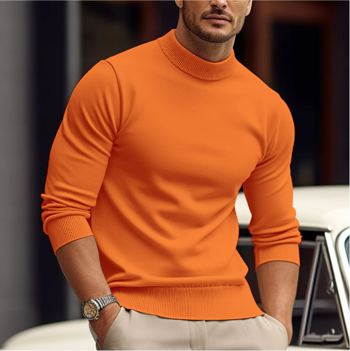Heren Casual Trui Elegant Dagelijks Chic