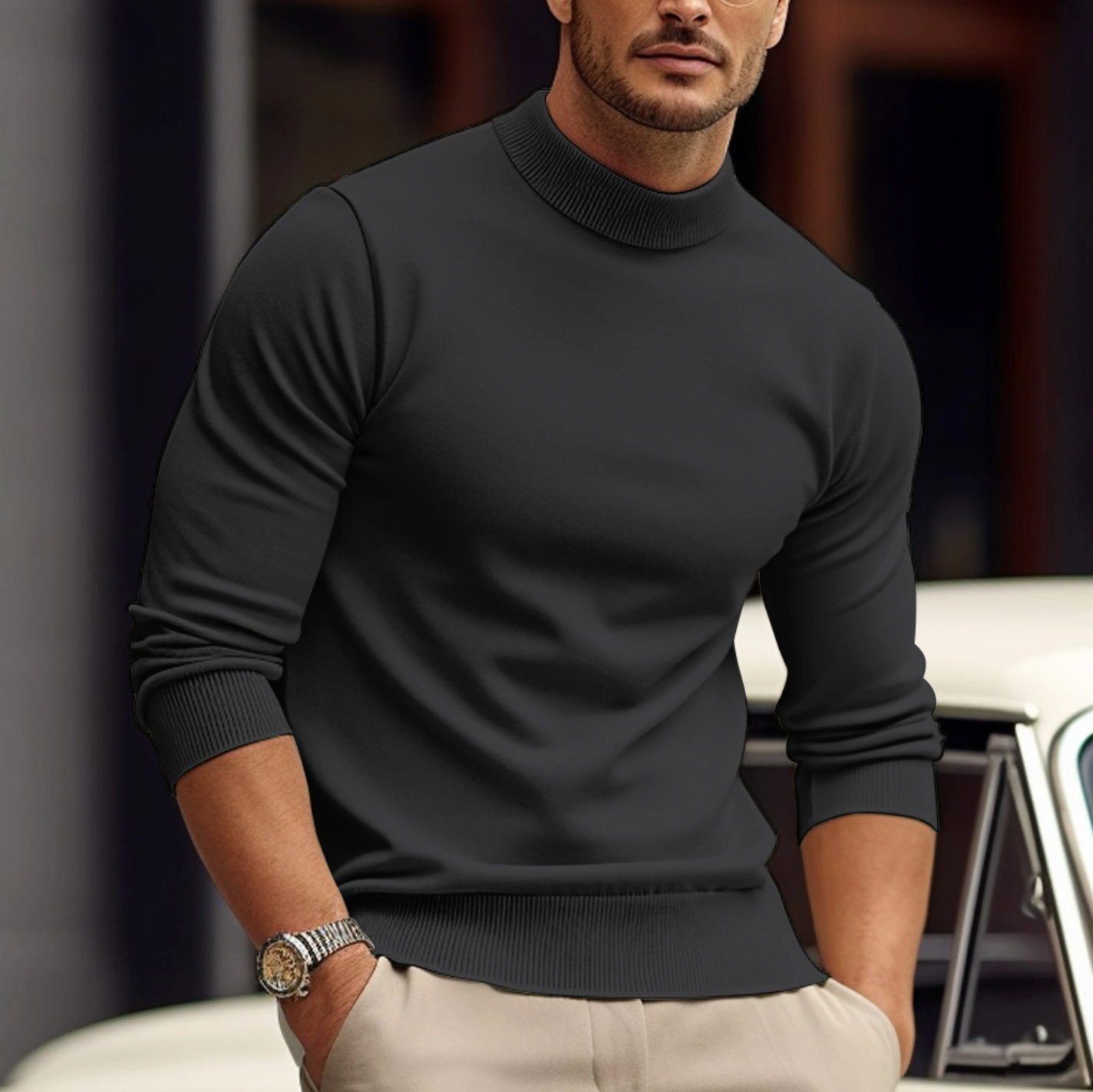 Heren Casual Trui Elegant Dagelijks Chic