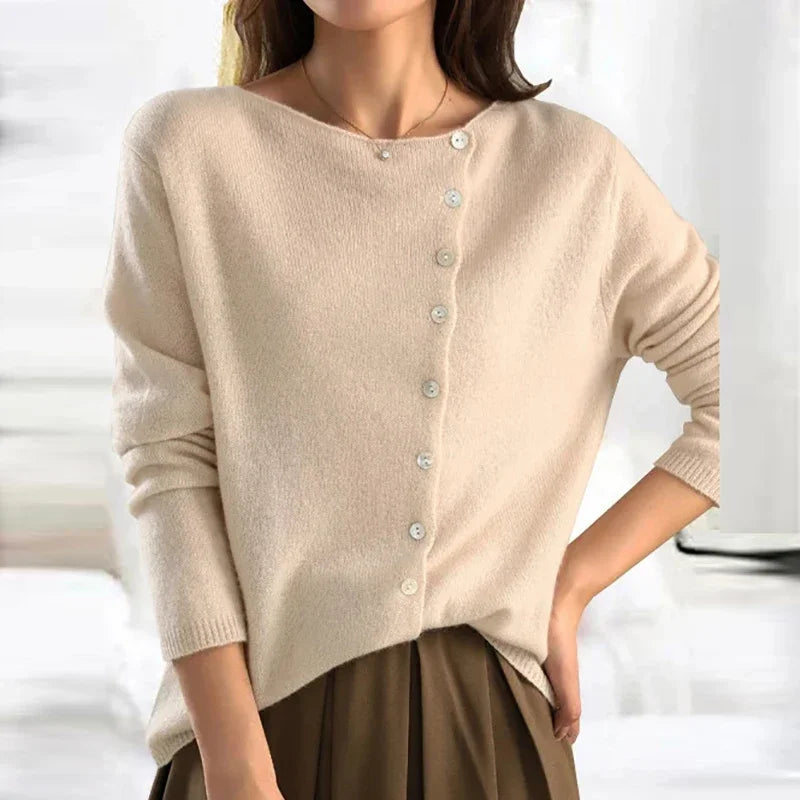 Lily - Vest Kasjmier Gebreid Dames