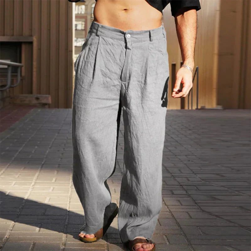 Lotte - Luchtige Linnen Broek Dames